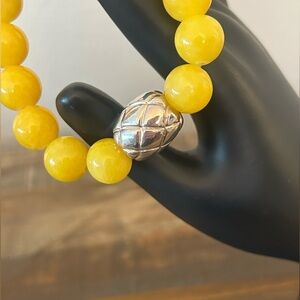 Simon Sebbag Sterling Gemstone Stretch Bracelet